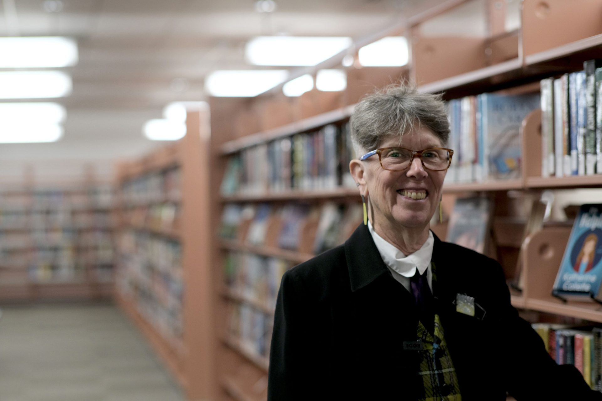 Diane Kresh, directora de bibliotecas caseras de Arlington