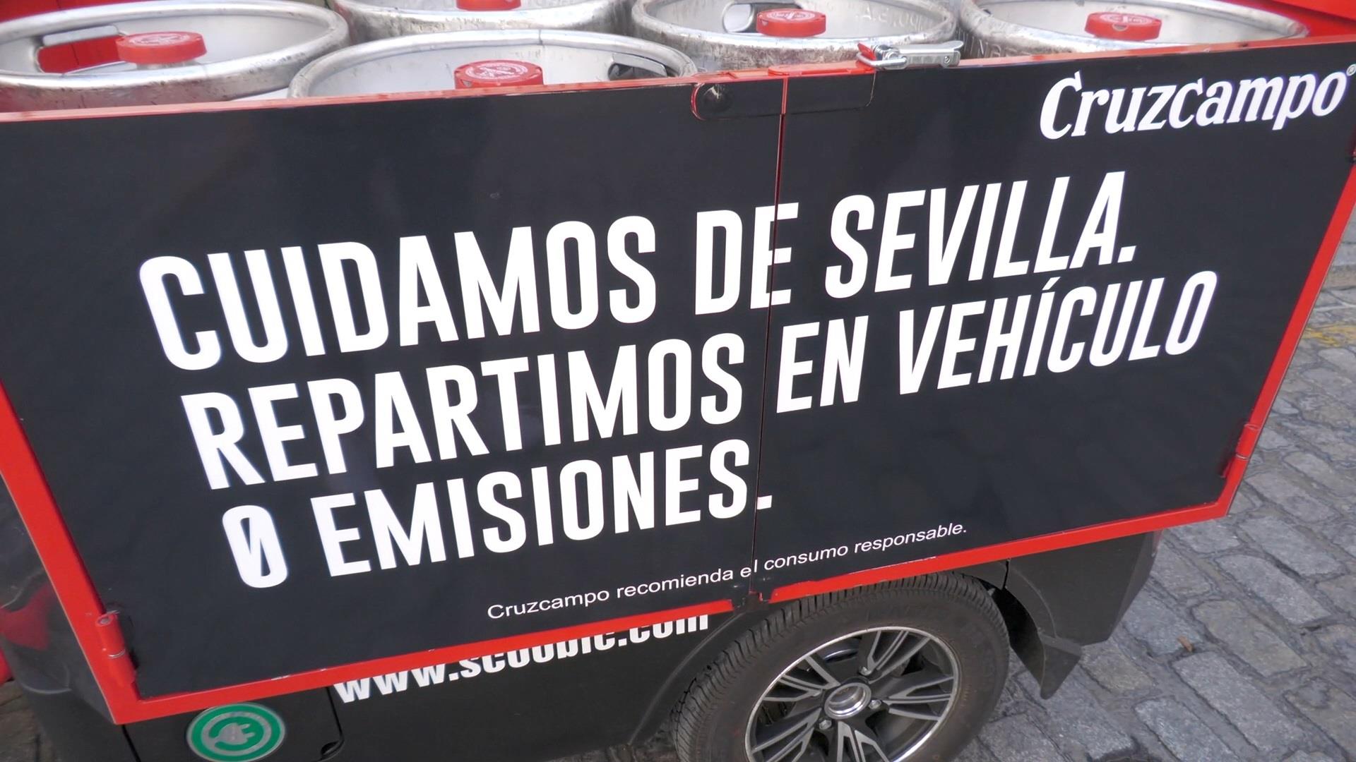 Arranca en Sevilla proyecto de Heineken para reparto sostenible de cervezas.