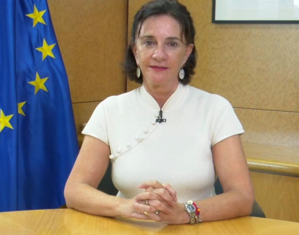 MADRID, 30/09/2021.- En la foto, la directora de la Comisión Europea en España, María Ángeles Benítez Salas. EFE/Javier Liaño
