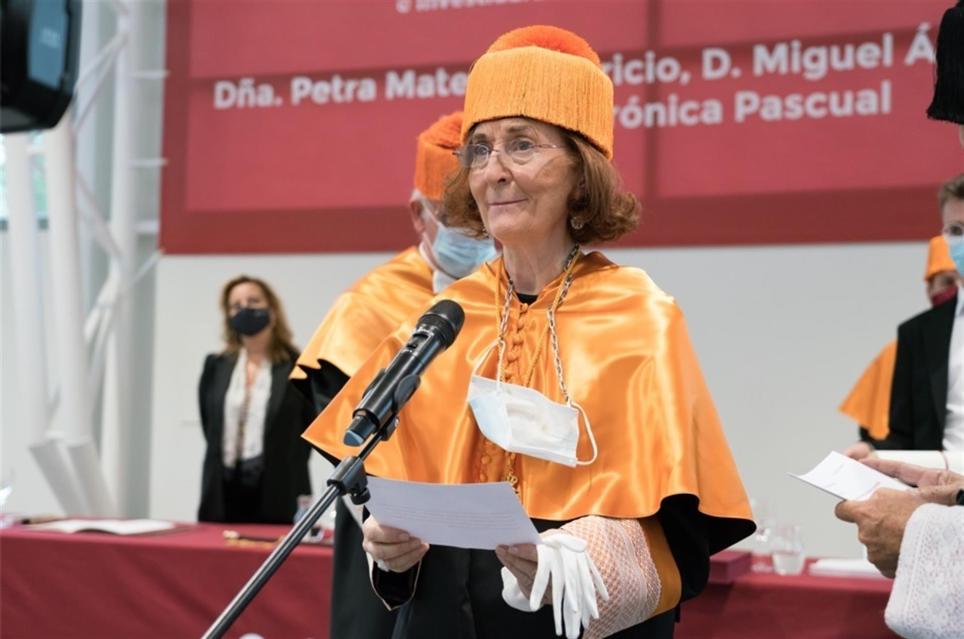 Petra Mateos-Aparicio.
