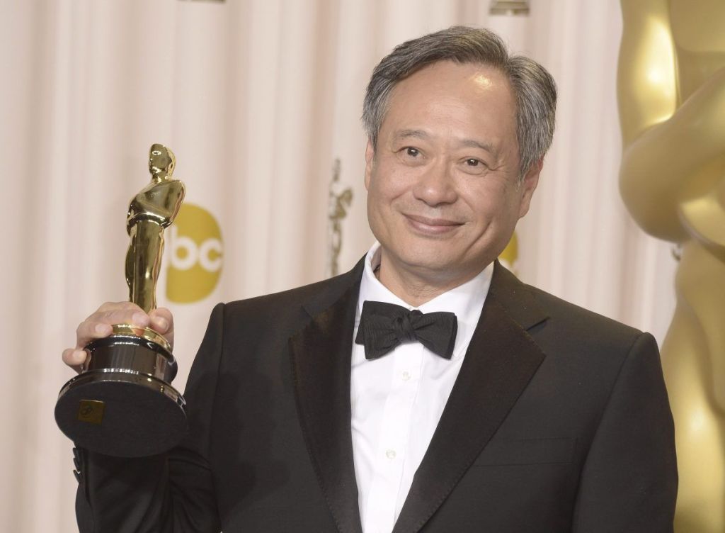 El director de cine Ang Lee, tras recibir un Óscar