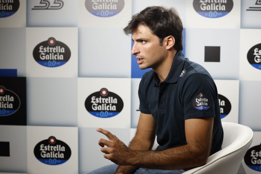 El piloto Carlos Sainz