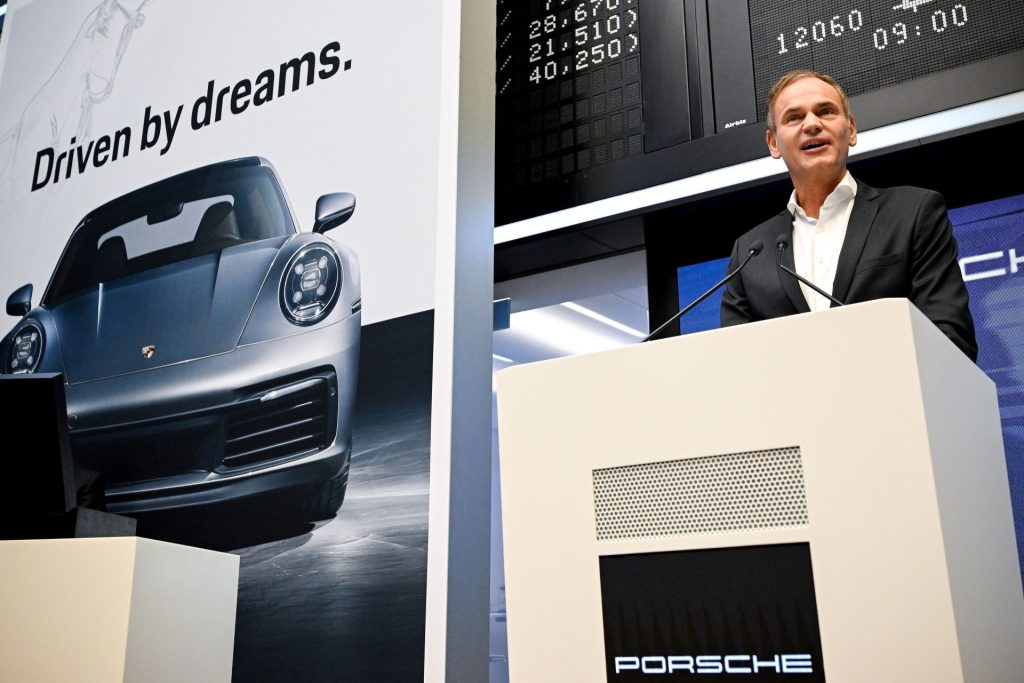 El CEO de Porsche, Oliver Blume
