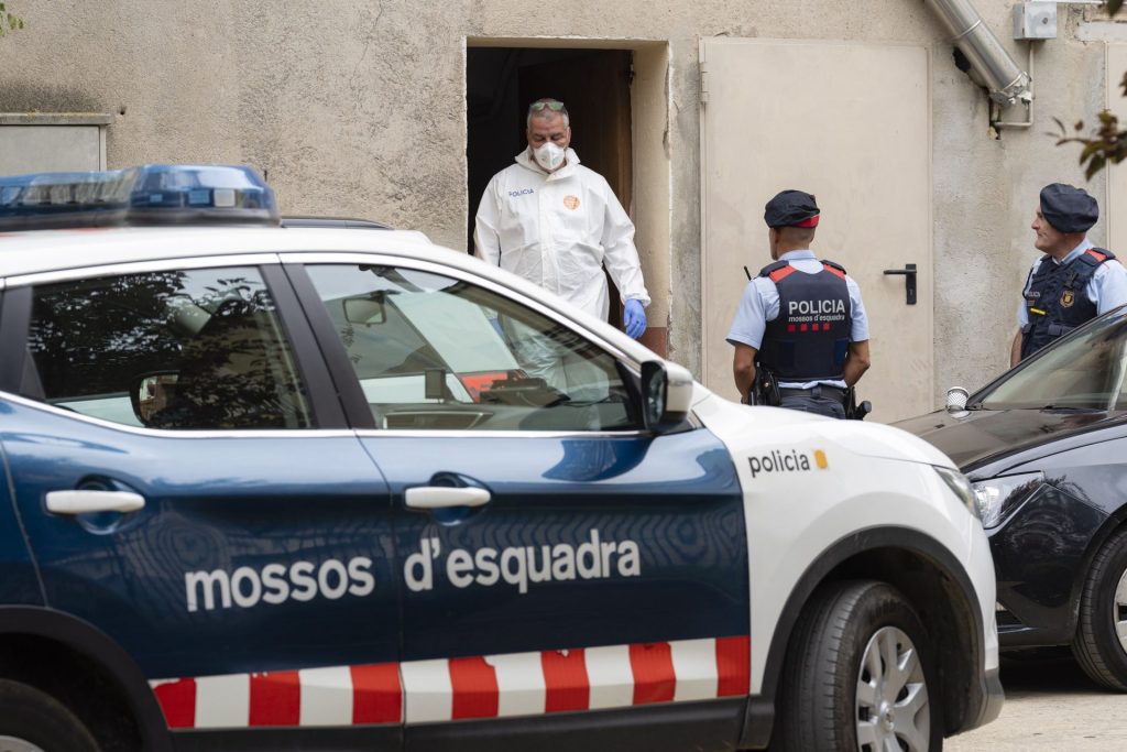 Lugar donde se produjo el asesinato de una joven en Girona 