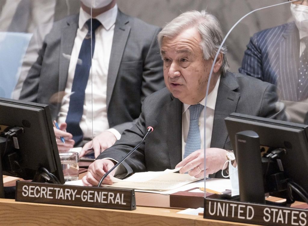 El secretario general de la ONU, António Guterres, en una fotografía de archivo. EFE/Justin Lane