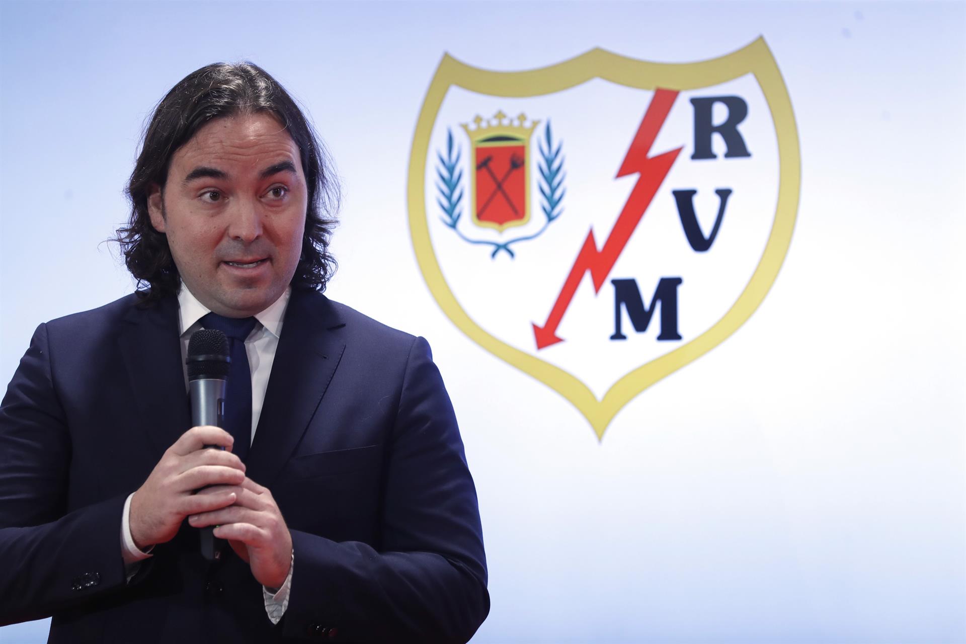 Raúl Martín Presa, presidente del Rayo Vallecano, en una foto de archivo. EFE/ Javier Lizón