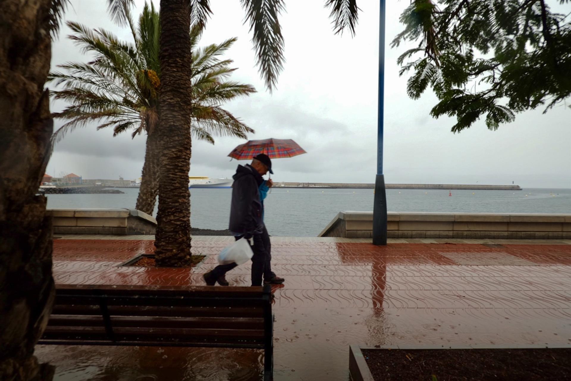 El Cabildo de La Gomera ha decidido el cierre de varias infraestructuras, entre ellos el Parque de la Torre del Conde, debido a las lluvias que se esperan por el paso cercano a Canarias de la tormenta tropical Hermine.EFE/ Candela Fernández.