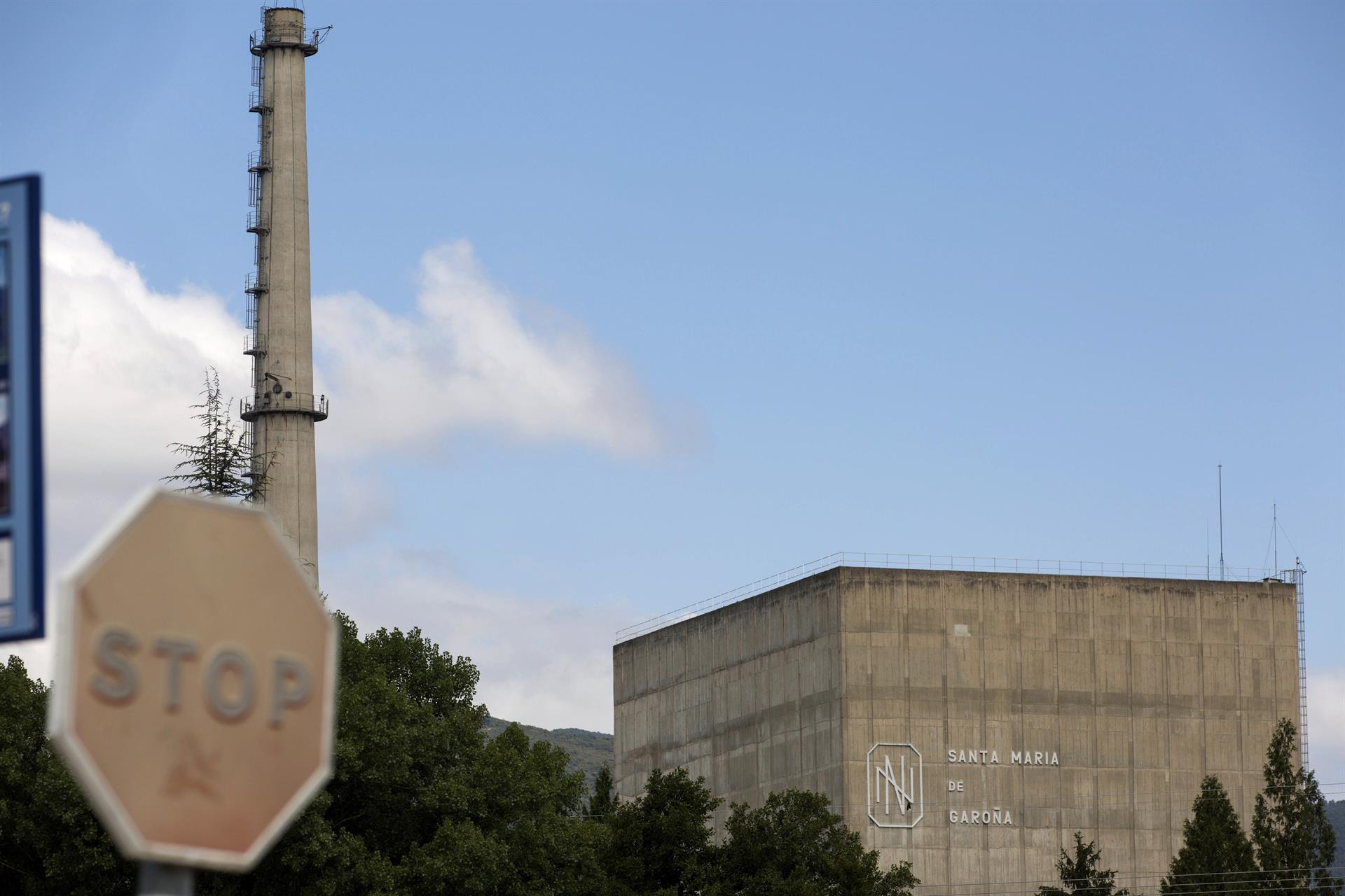 Imagen de archivo. Vista del reactor de la central nuclear de Santa María de Garoña (Burgos).EFE