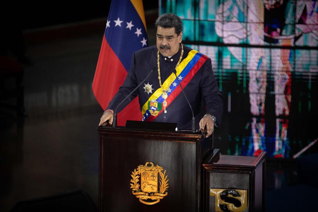 El presidente de Venezuela, Nicolás Maduro, en una fotografía de archivo. EFE/Rayner Peña R
