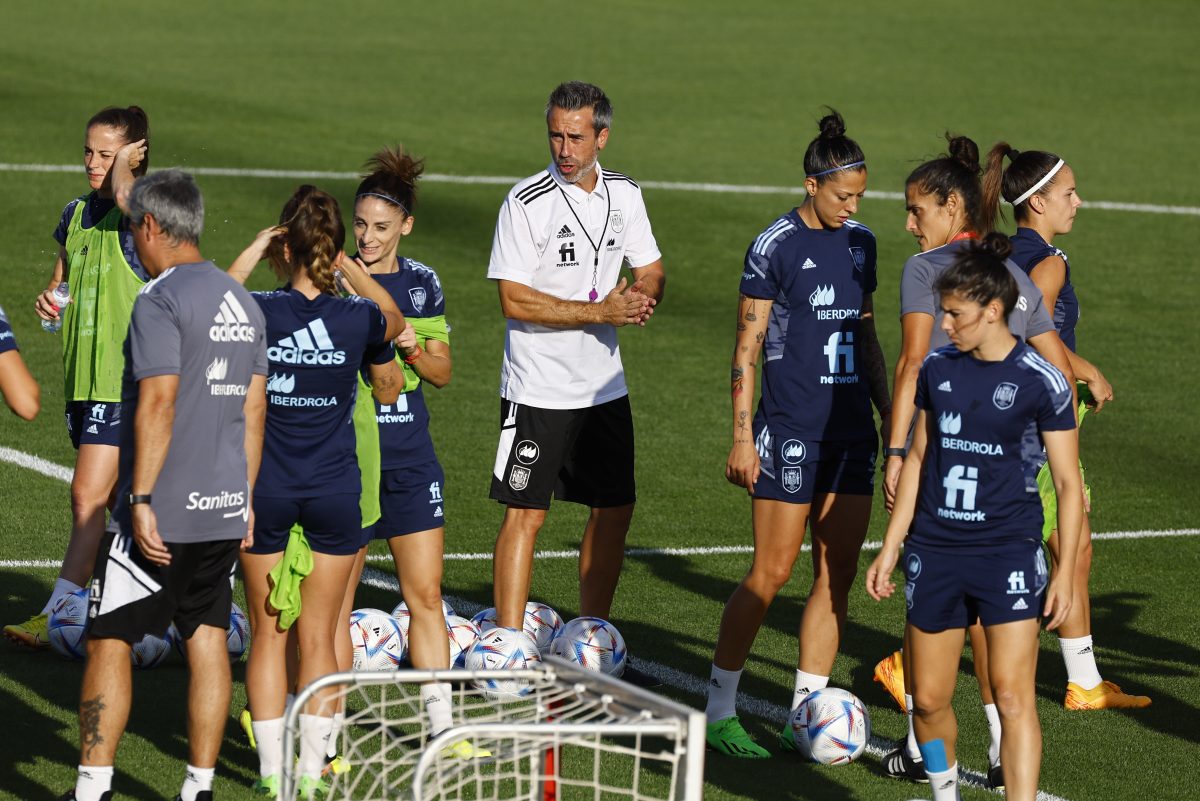 El entrenador de la selección española femenina, Jorge Vilda