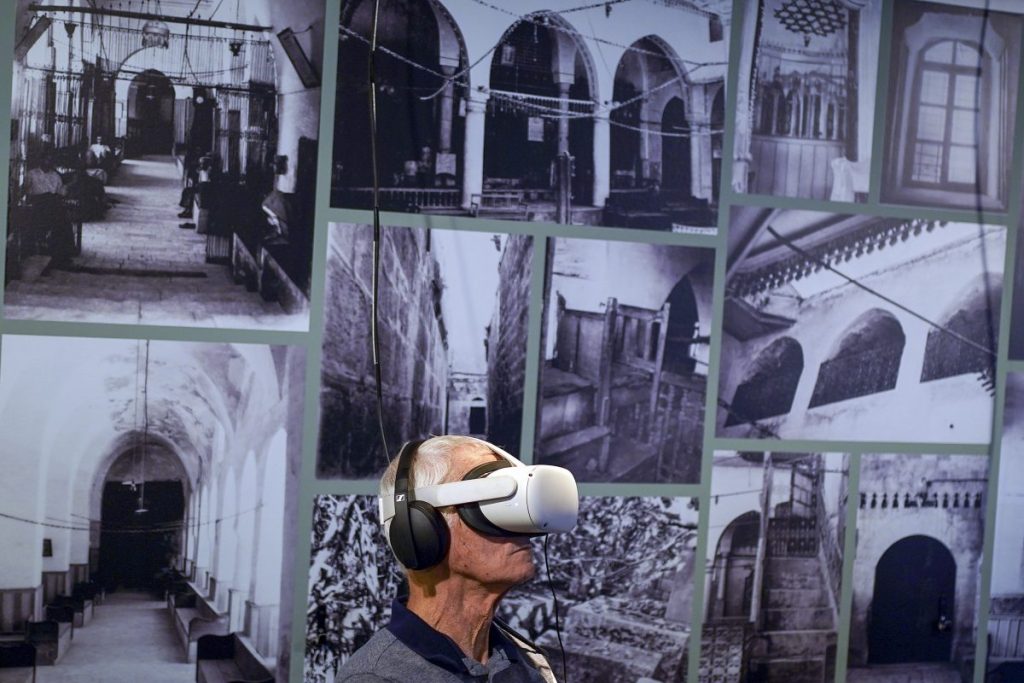 Realidad virtual en la Sinagoga de Alepo