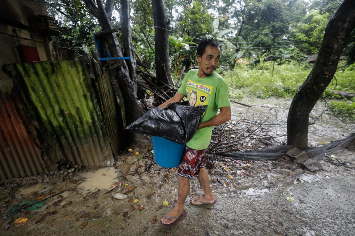 tormenta Nalgae en Filipinas