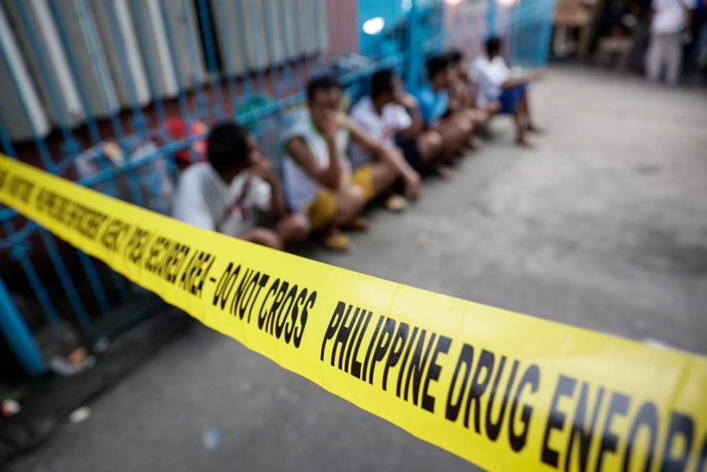 Redada contra las drogas en Filipinas