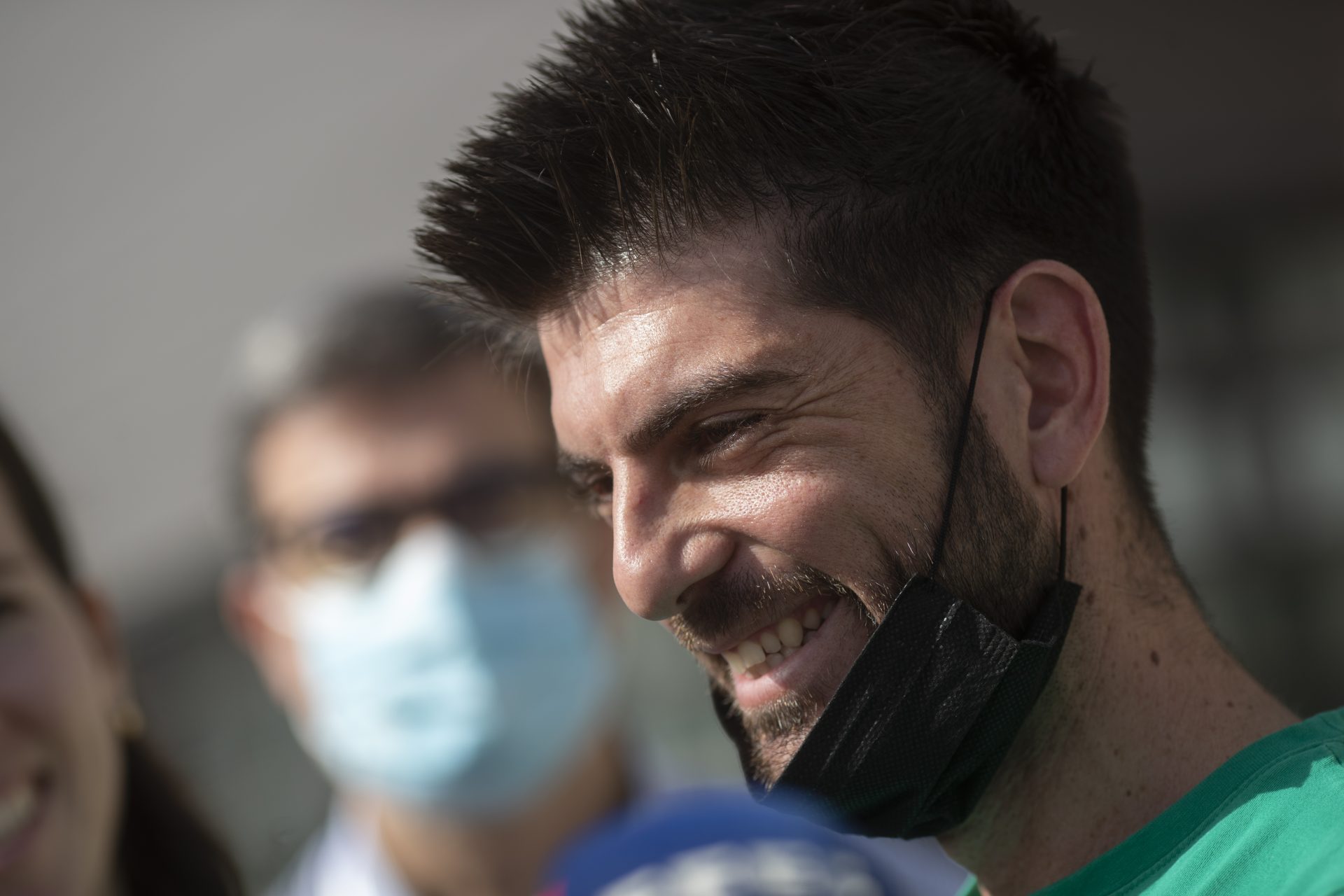 El malagueño Alejandro Romero, padre del pequeño Oliver, que va a someterse a una primera operación, previa a extirpar el tumor.