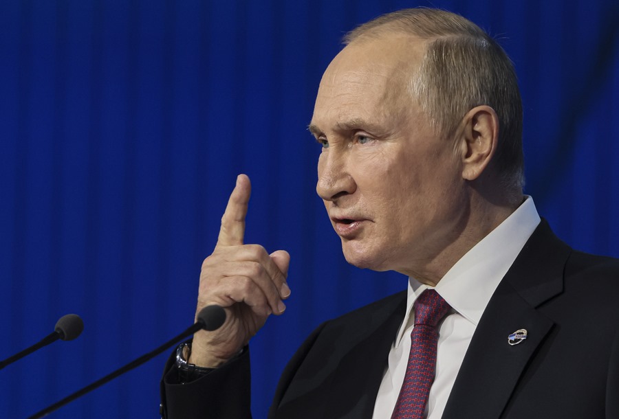 O presidente da Rússia, Vladimir Putin. EFE/MEKHAIL METZEL/SPUTNIK/KREMLIN POOL