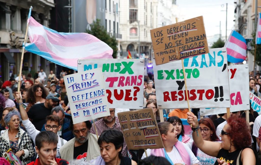 Podemos propone un calendario para aprobar la ley trans antes de que acabe el año