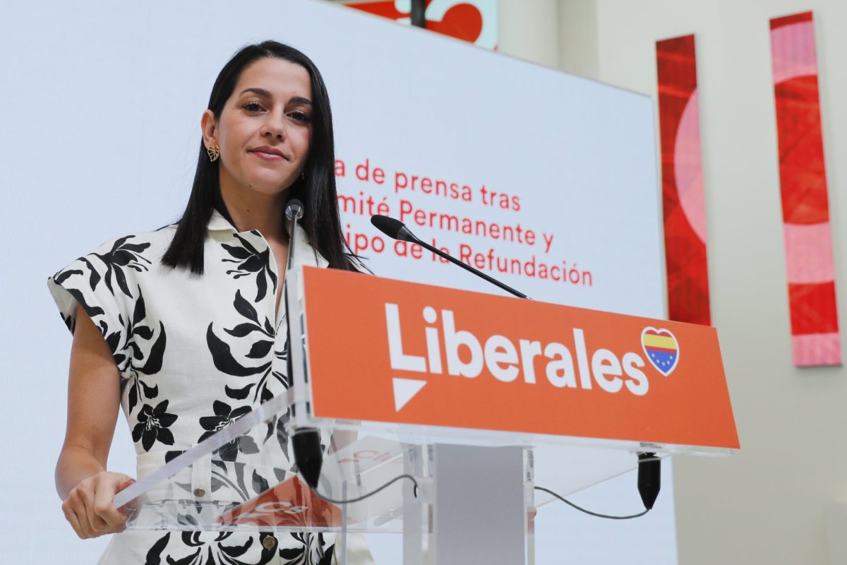 La líder de Ciudadanos, Inés Arrimadas, en una imagen de archivo