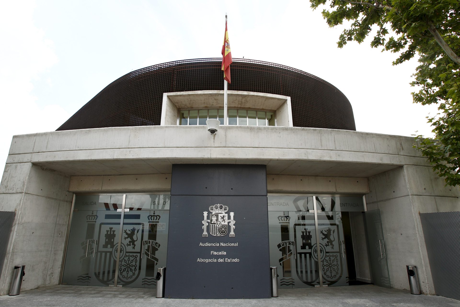 Fachada de la sede de la Audiencia Nacional-Fiscalia y Abogacía del Estado en San Fernando de Henares.