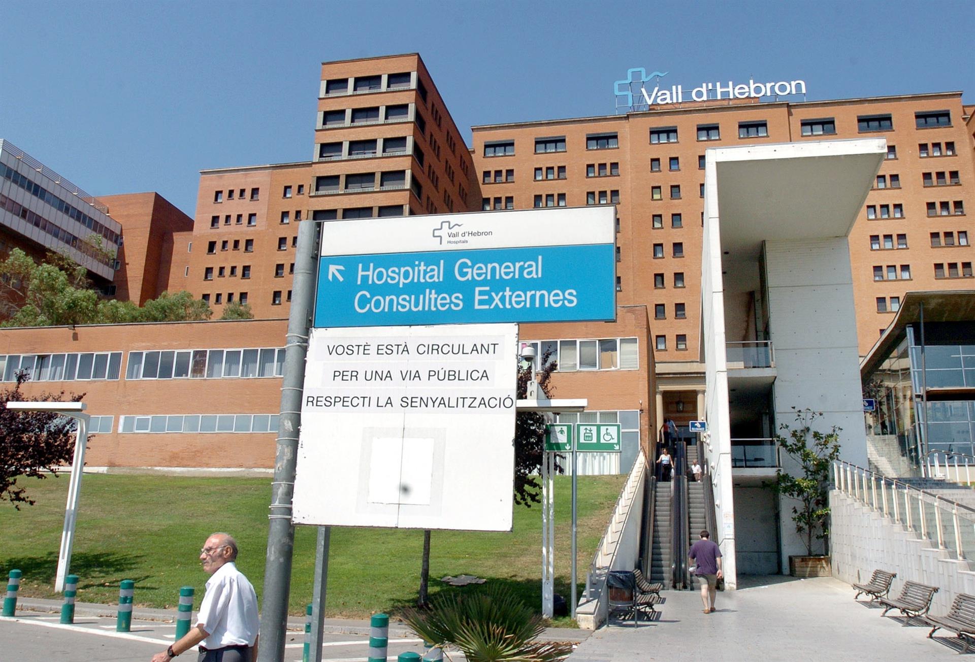 Imagen de archivo del Hospital del Valle de Hebron de Barcelona. EFE/Toni Garriga