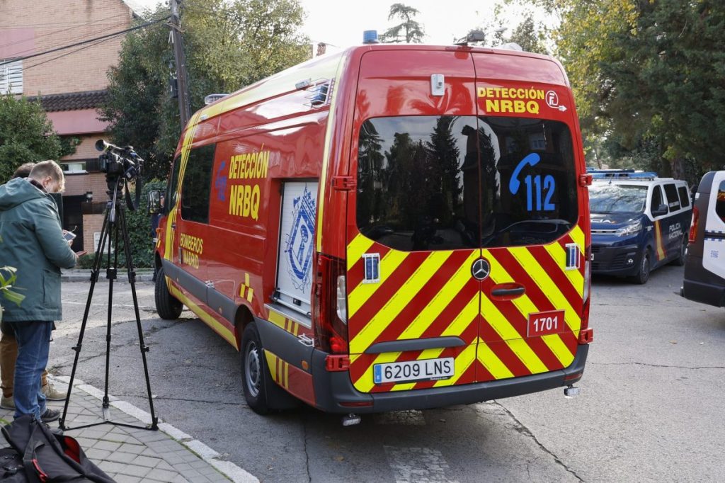Herido por un artefacto explosivo un empleado de la Embajada de Ucrania en Madrid