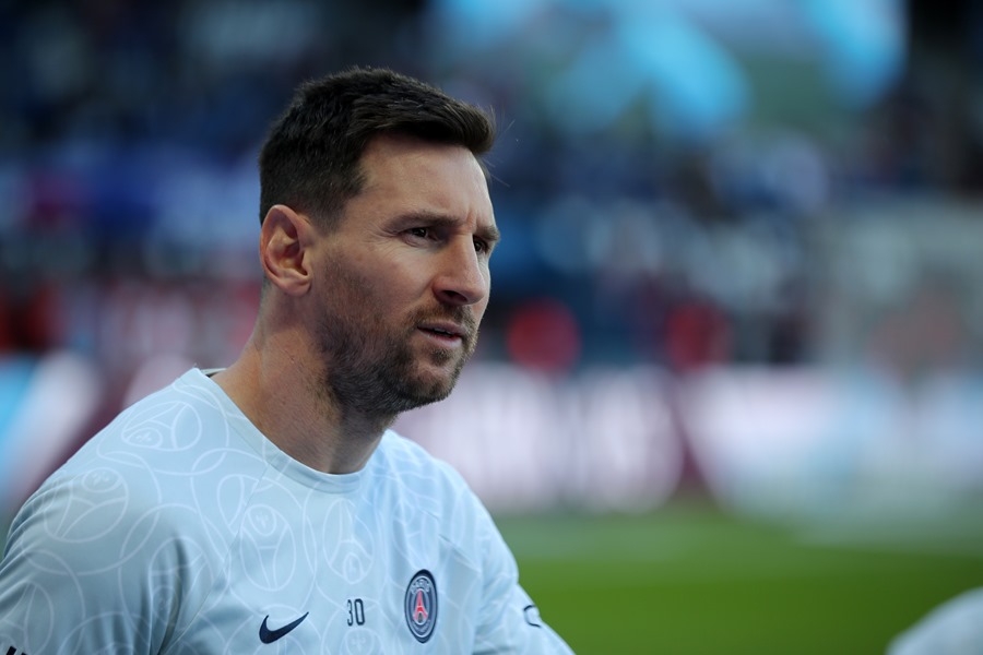 O atacante argentino Lionel Messi. EFE/ARQUIVO/CHRISTOPHE PETIT TESSON