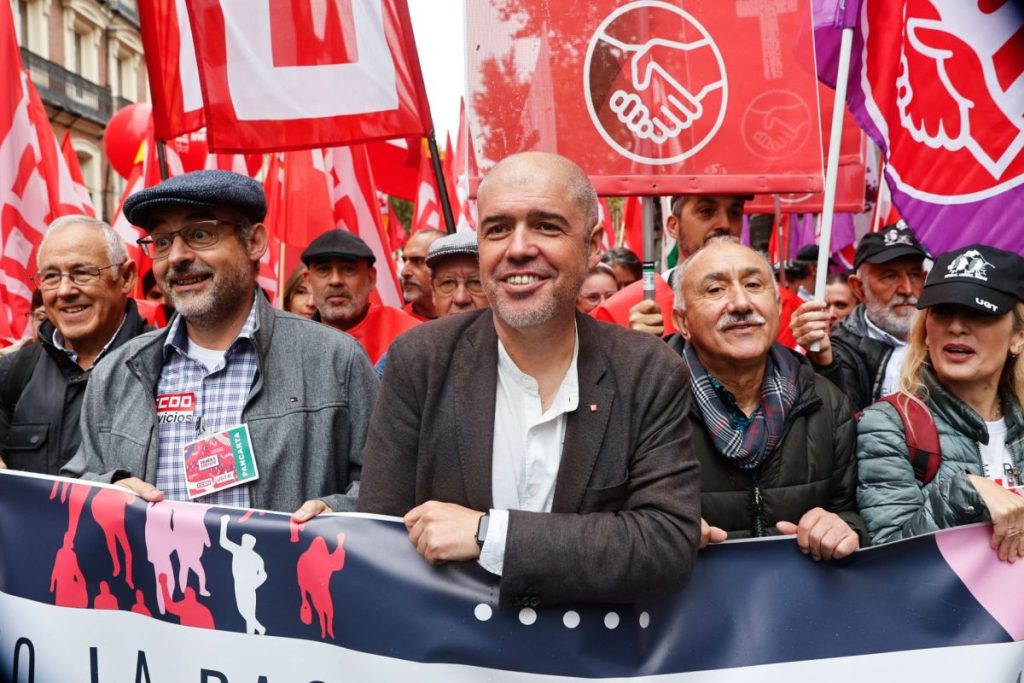 Movilización de los sindicatos para pedir subidas salariales