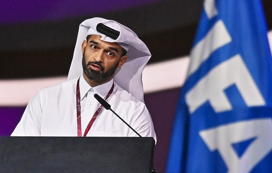 O secretário-geral do Comitê Supremo para Entrega e Legado da Copa do Mundo de 2022, Hassan Al Thawadi. EFE/Arquivo/NOUSHAD THEKKAYIL