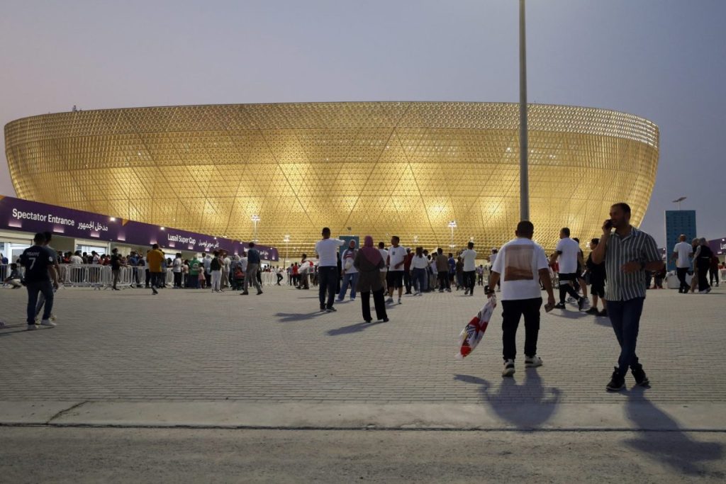 El estadio Lusail, una de las obras de arquitectura del Mundial de Qatar 2022
