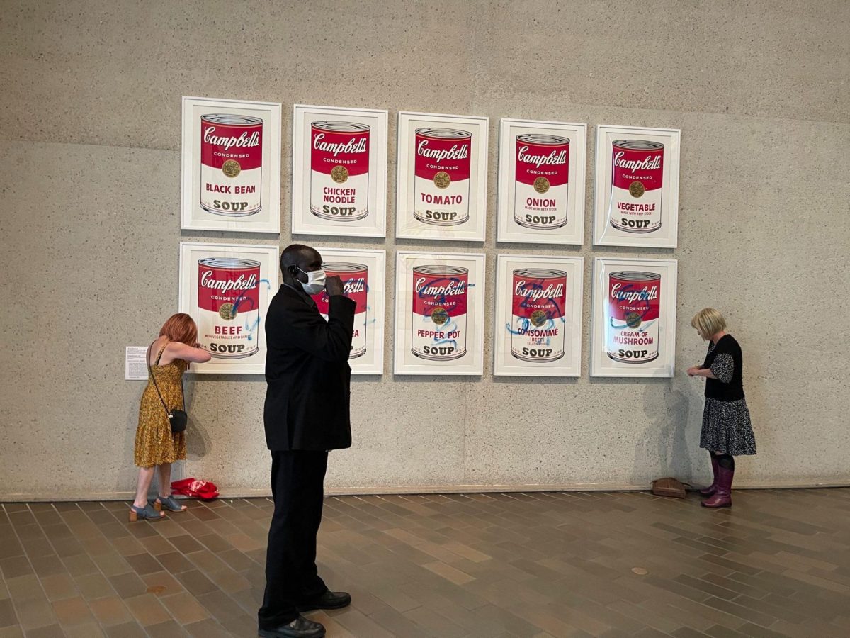 La obra de Andy Warhol atacada por activistas en Australia
