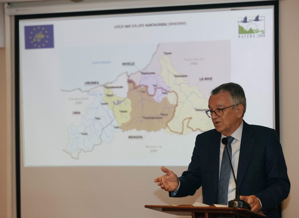 Navarra, País Vasco y Francia eliminarán 25 obstáculos de sus ríos