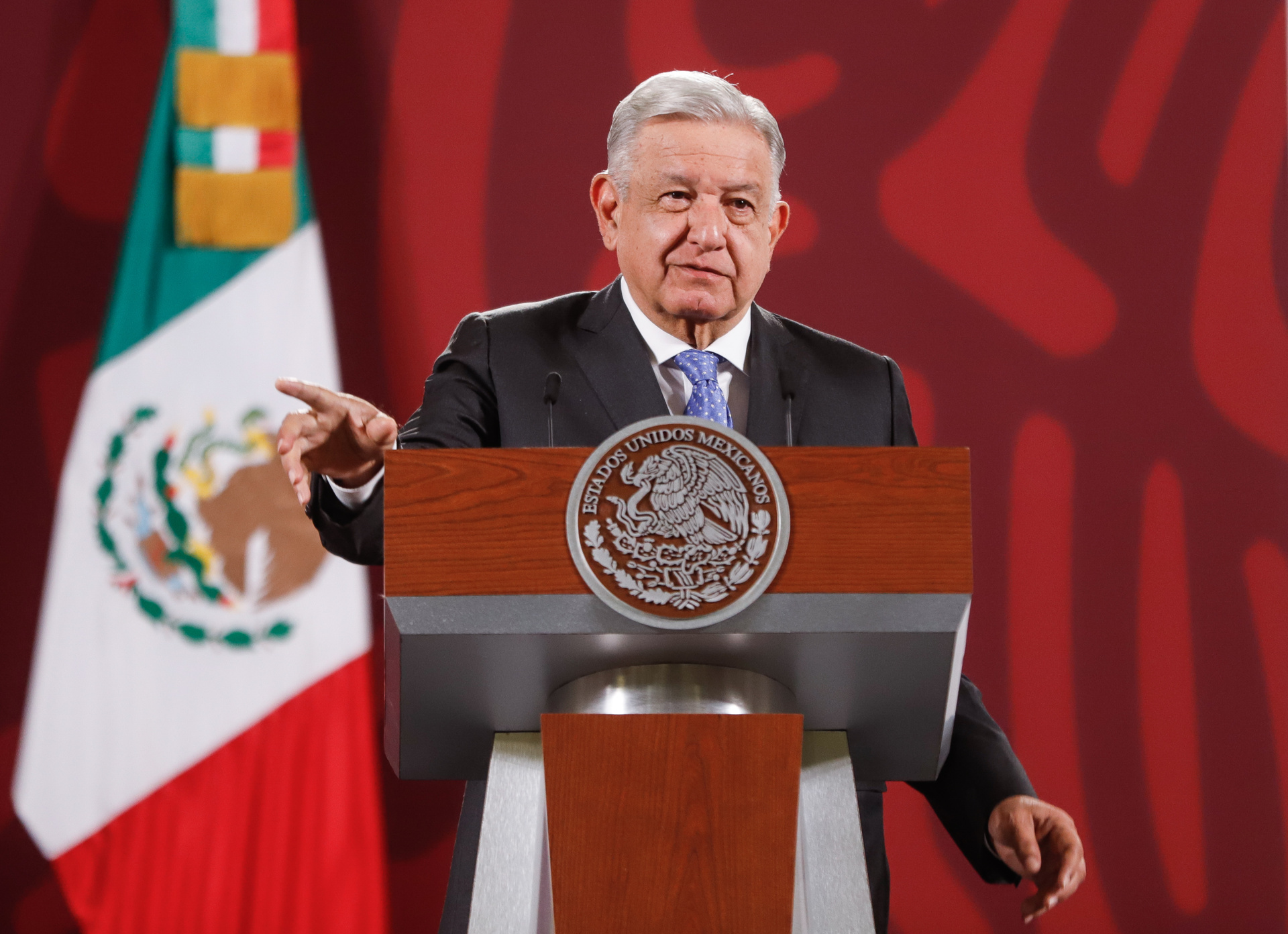 El presidente de México, Andrés Manuel López Obrador, en una fotografía de archivo. EFE/ Isaac Esquivel