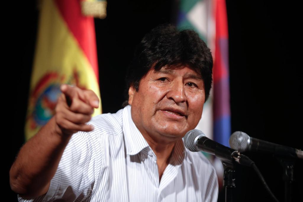 El expresidente de Bolivia Evo Morales, en una fotografía de archivo. EFE/Juan Ignacio Roncoroni
