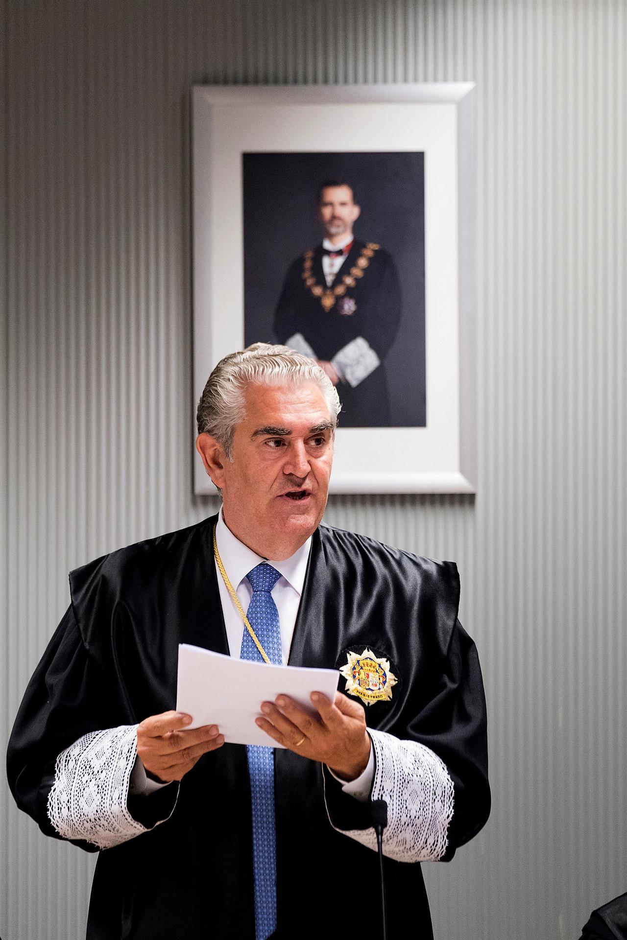 Imagen de archivo del presidente del Tribunal Superior de Justicia de La Rioja, Javier Marca. EFE/Fernando Díaz