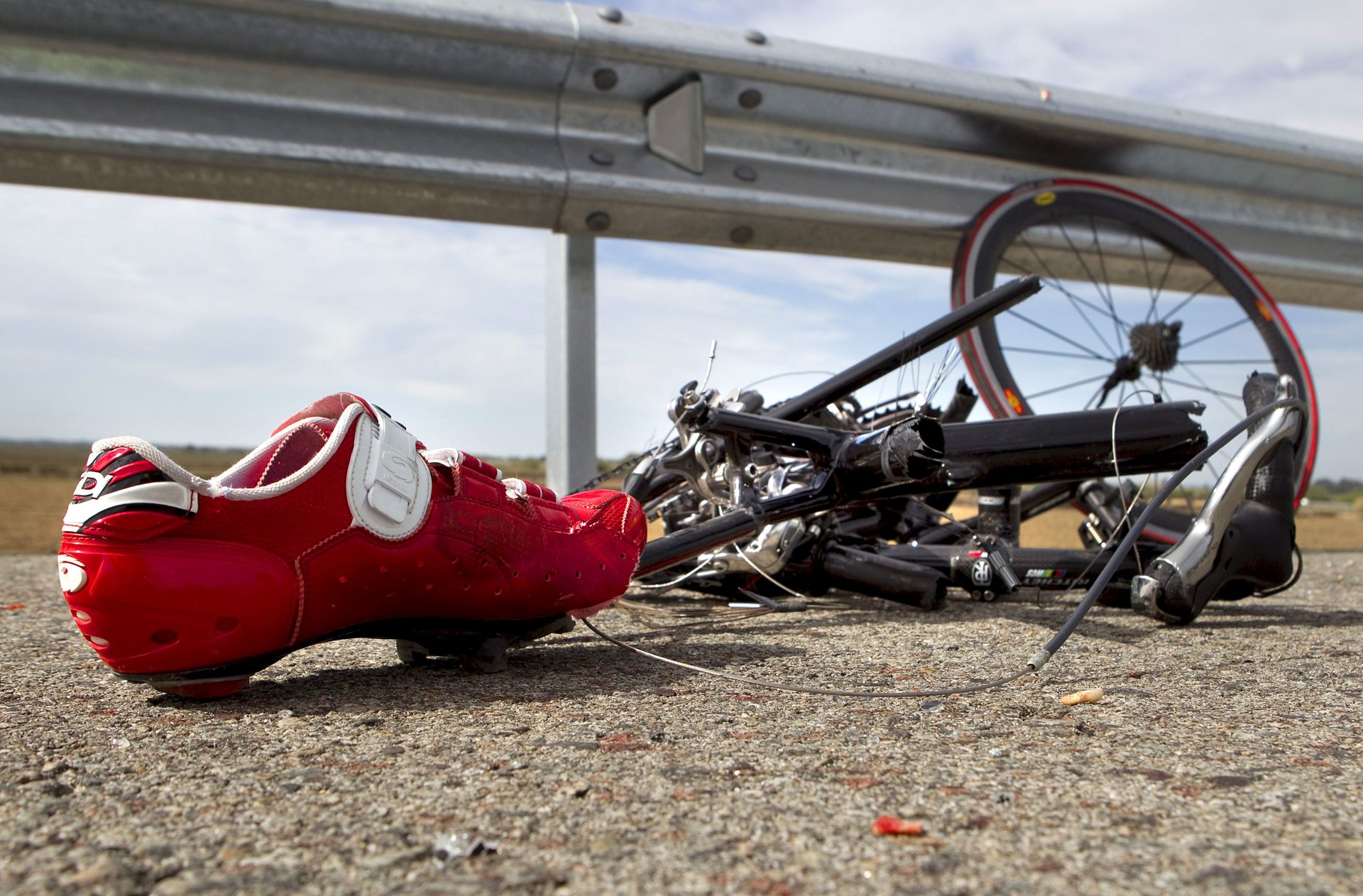 Un ciclista, herido tras caer por un terraplén en Seseña