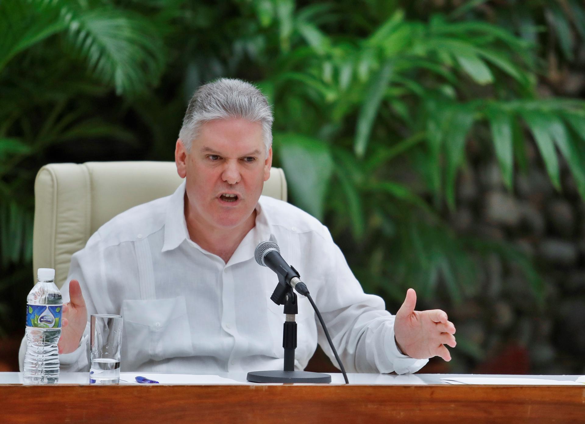 El viceprimer ministro cubano Alejandro Gil, en una fotografía de archivo. EFE/Yander Zamora