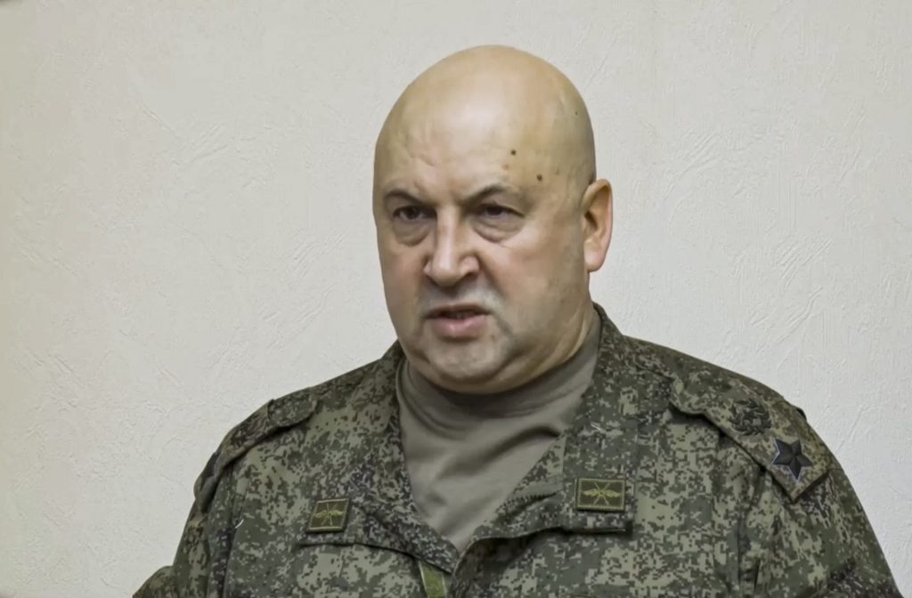 El General del Ejército Sergei Surovikin. EFE//Russian Defense Ministry Press Service
