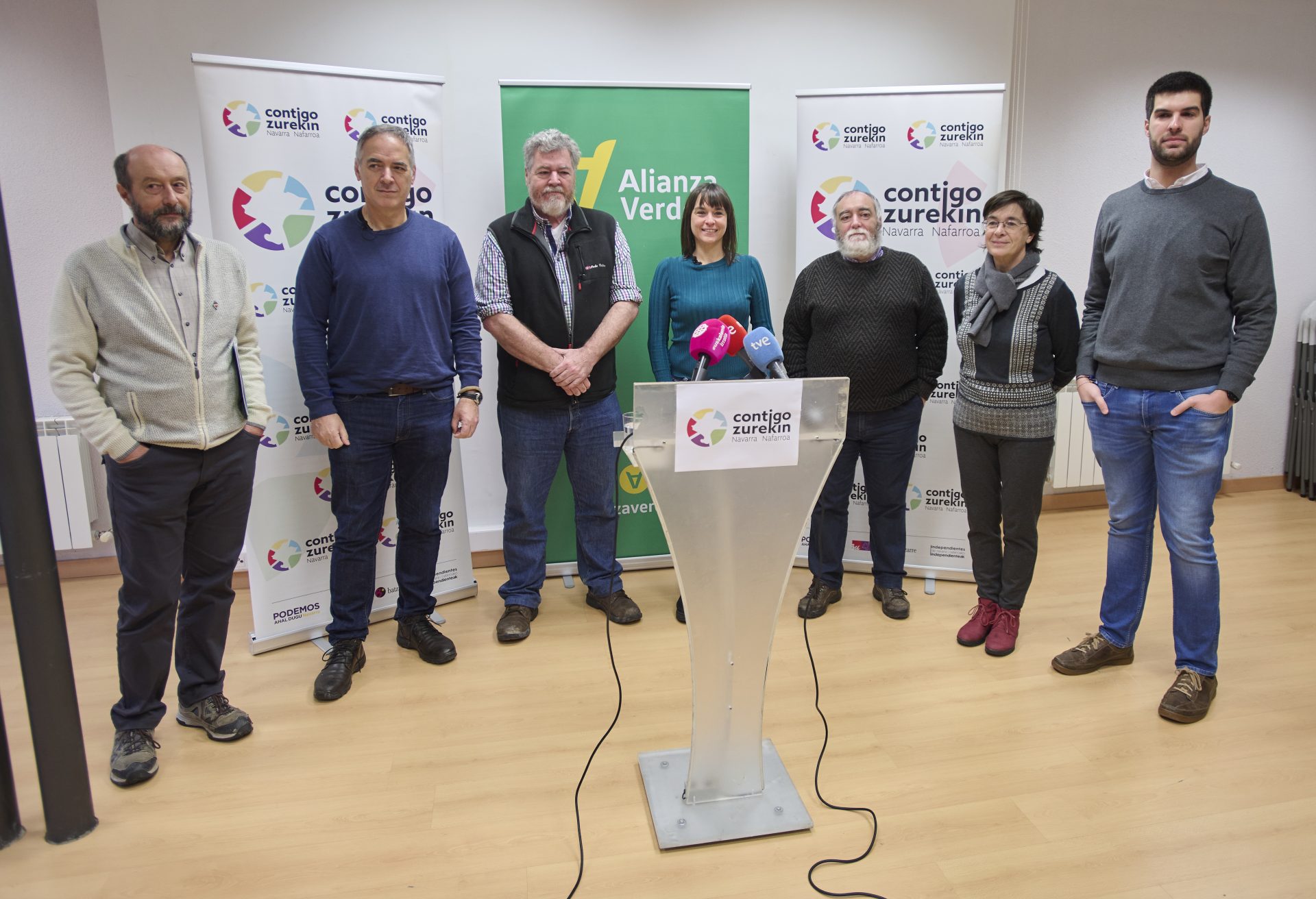 Alianza Verde, en Contigo-Zurekin para las próximas elecciones en Navarra