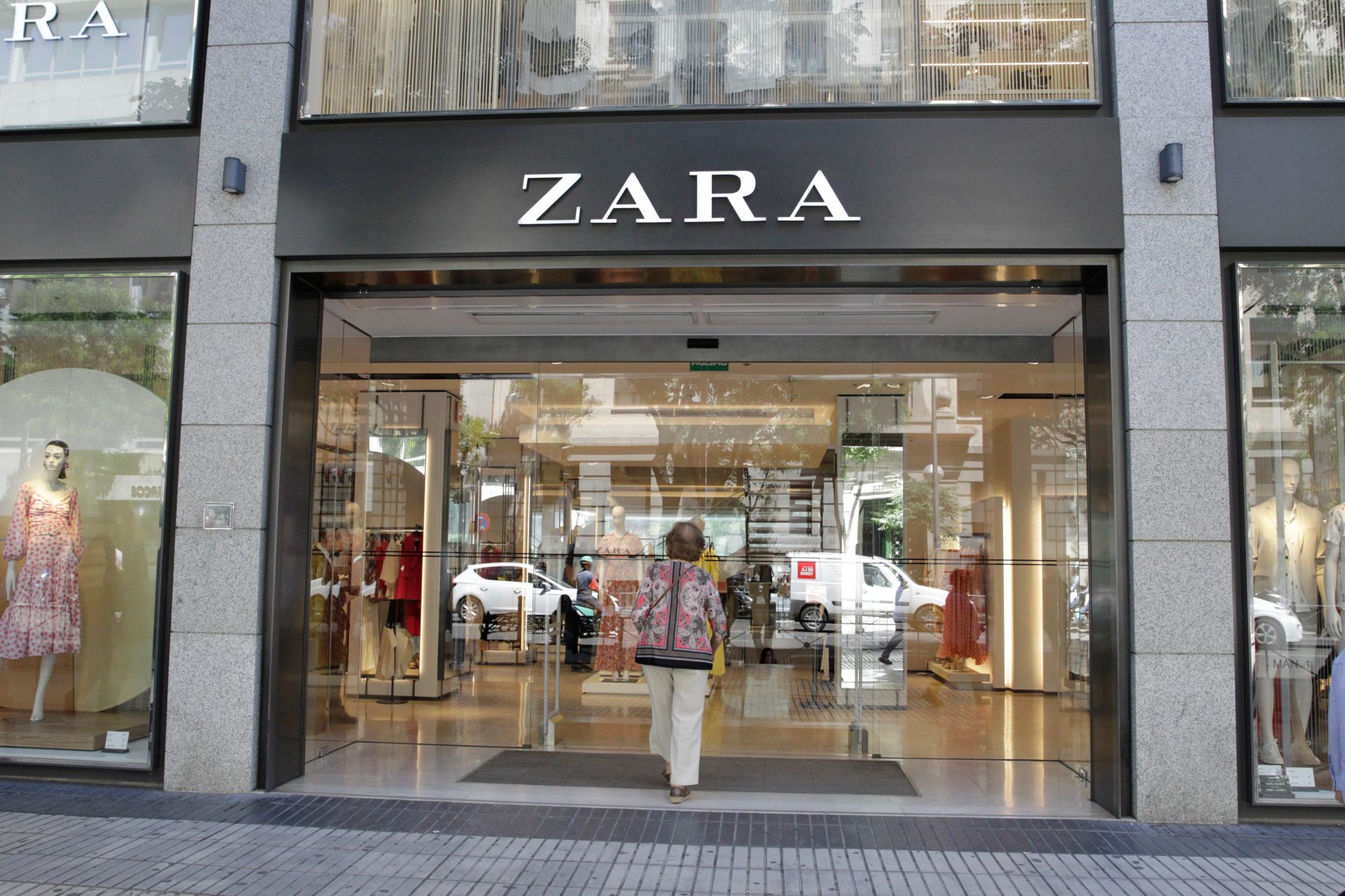 Una tienda de Zara en Madrid, en una imagen de archivo