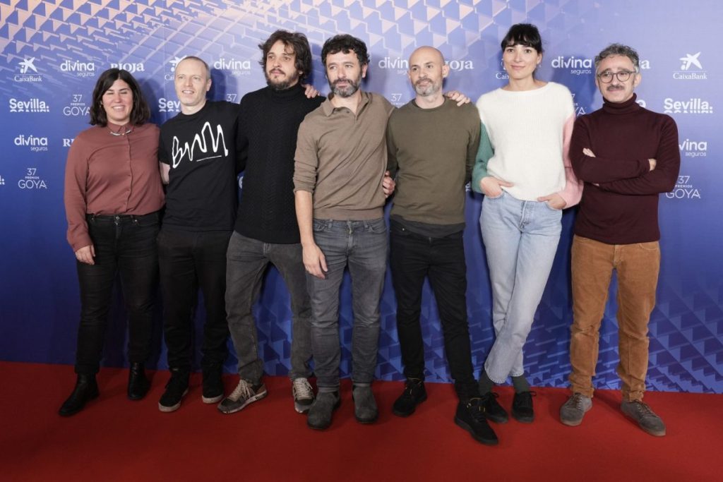 El equipo de la película de "As bestas", con 17 nominaciones a los Premios Goya