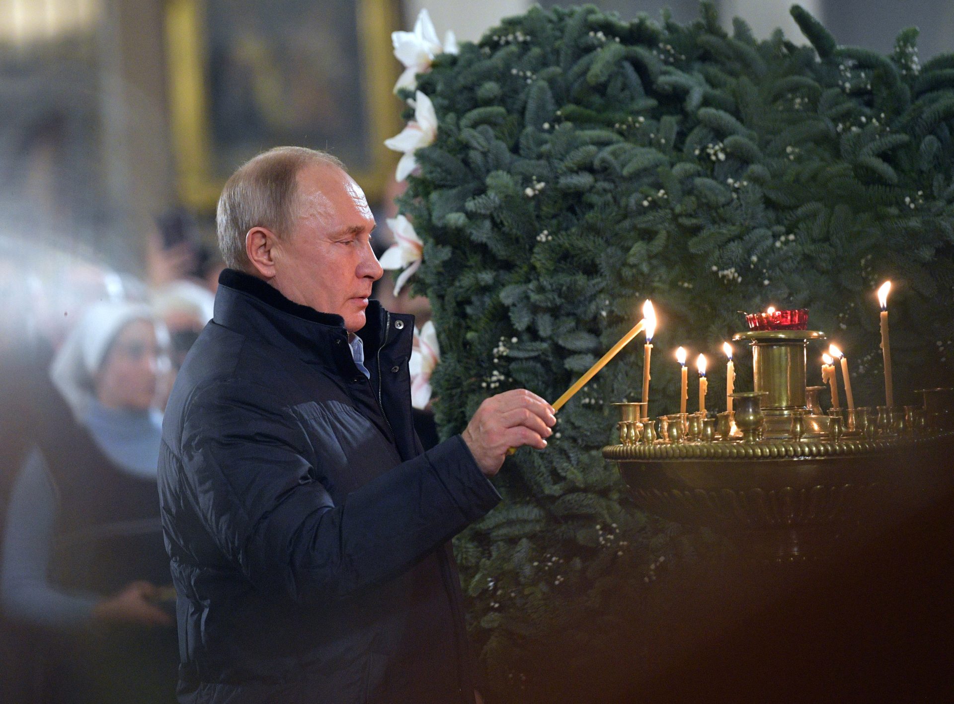 A Putin le entra el miedo escénico por Navidad