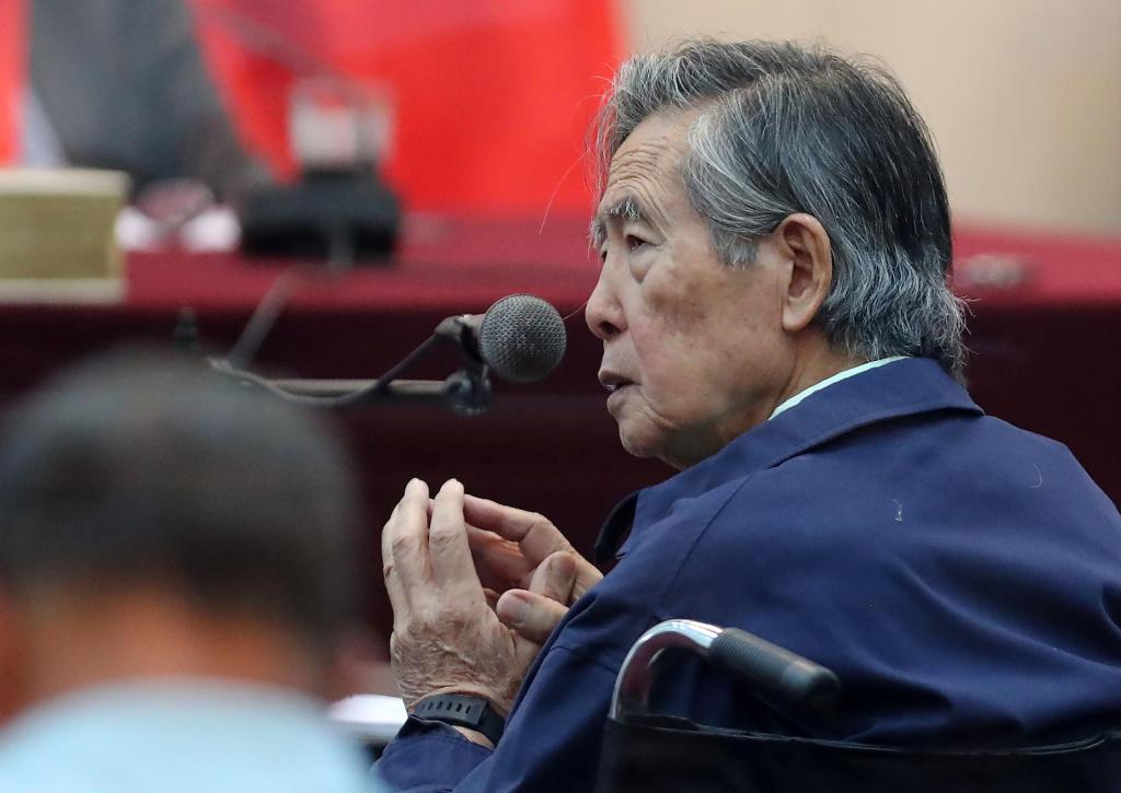 El expresidente peruano Alberto Fujimori, en una fotografía de archivo. EFE/Ernesto Arias
