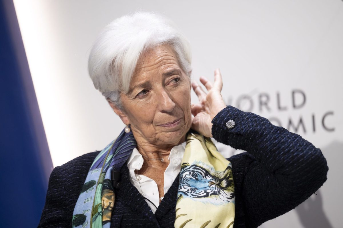 La presidenta del Banco Central Europeo (BCE), Christine Lagarde, habla hoy en Davos sobre inflación