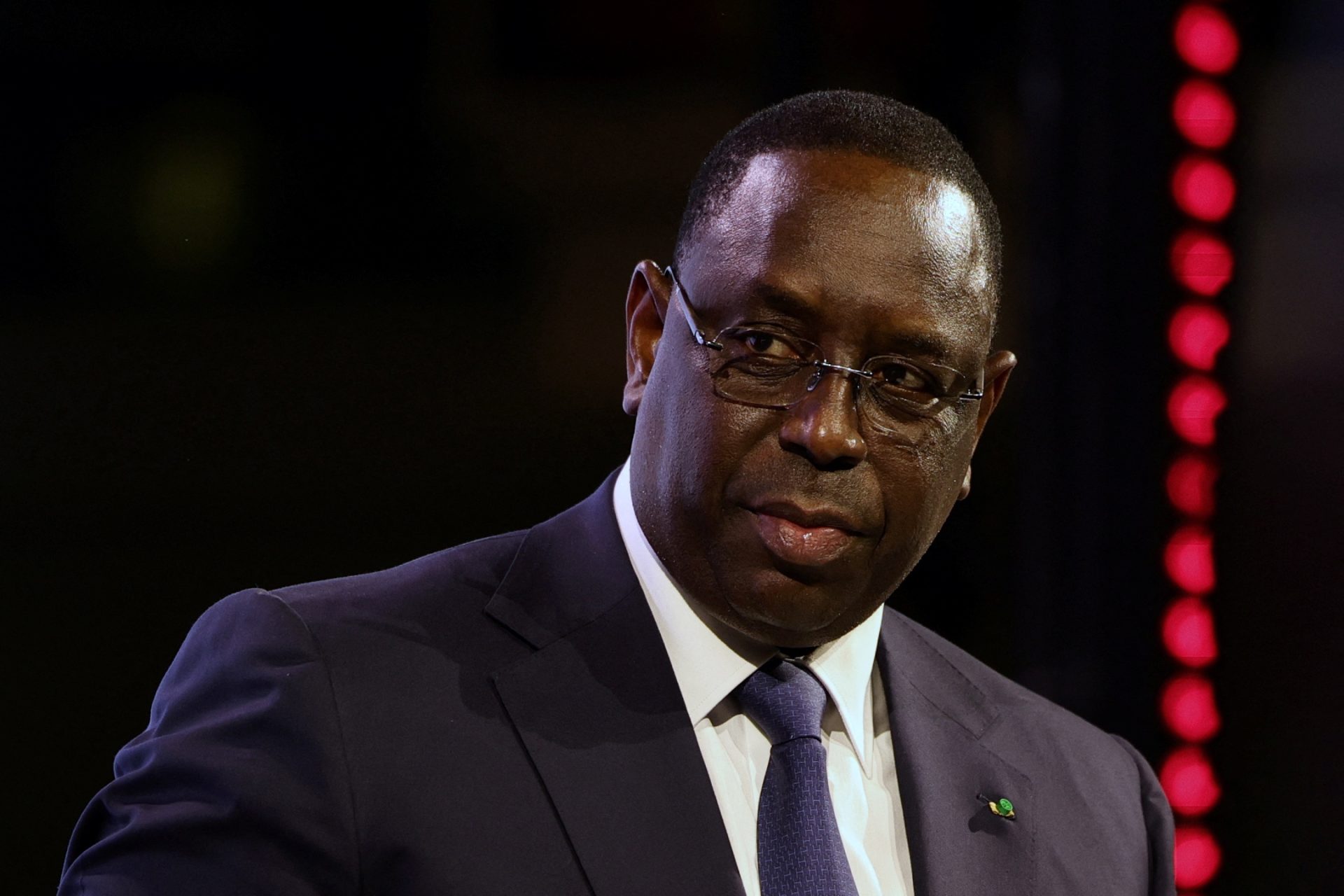 Foto de archivo del jefe de Estado de Senegal y presidente de turno de la Unión Africana (UA), Macky Sall.