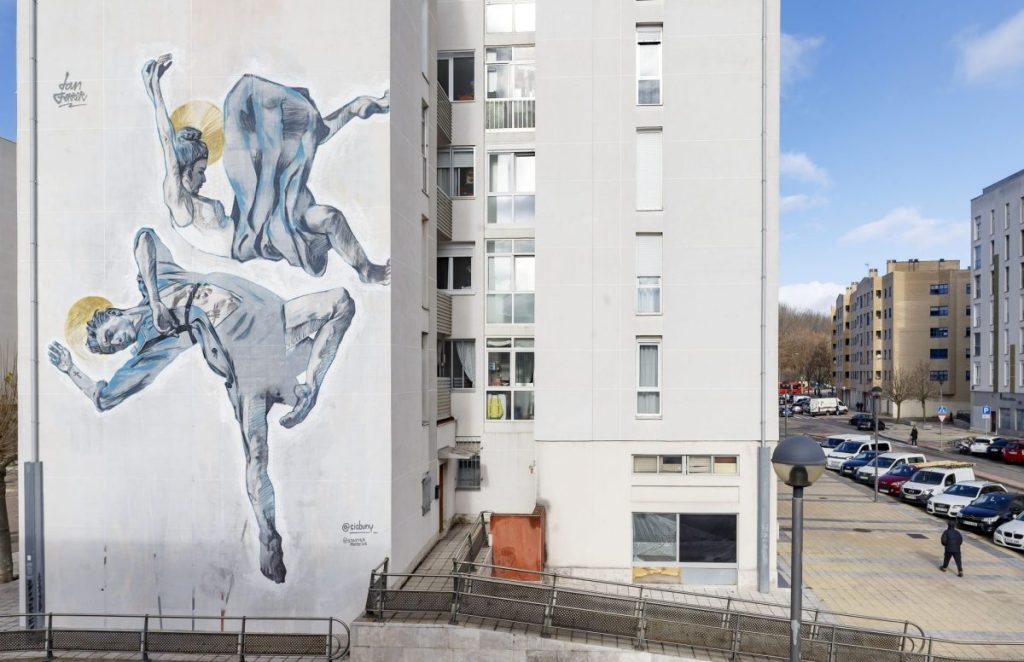 Un mural en Burgos finalista al mejor de 2022 de la web especializada en arte urbano Street Art Cities