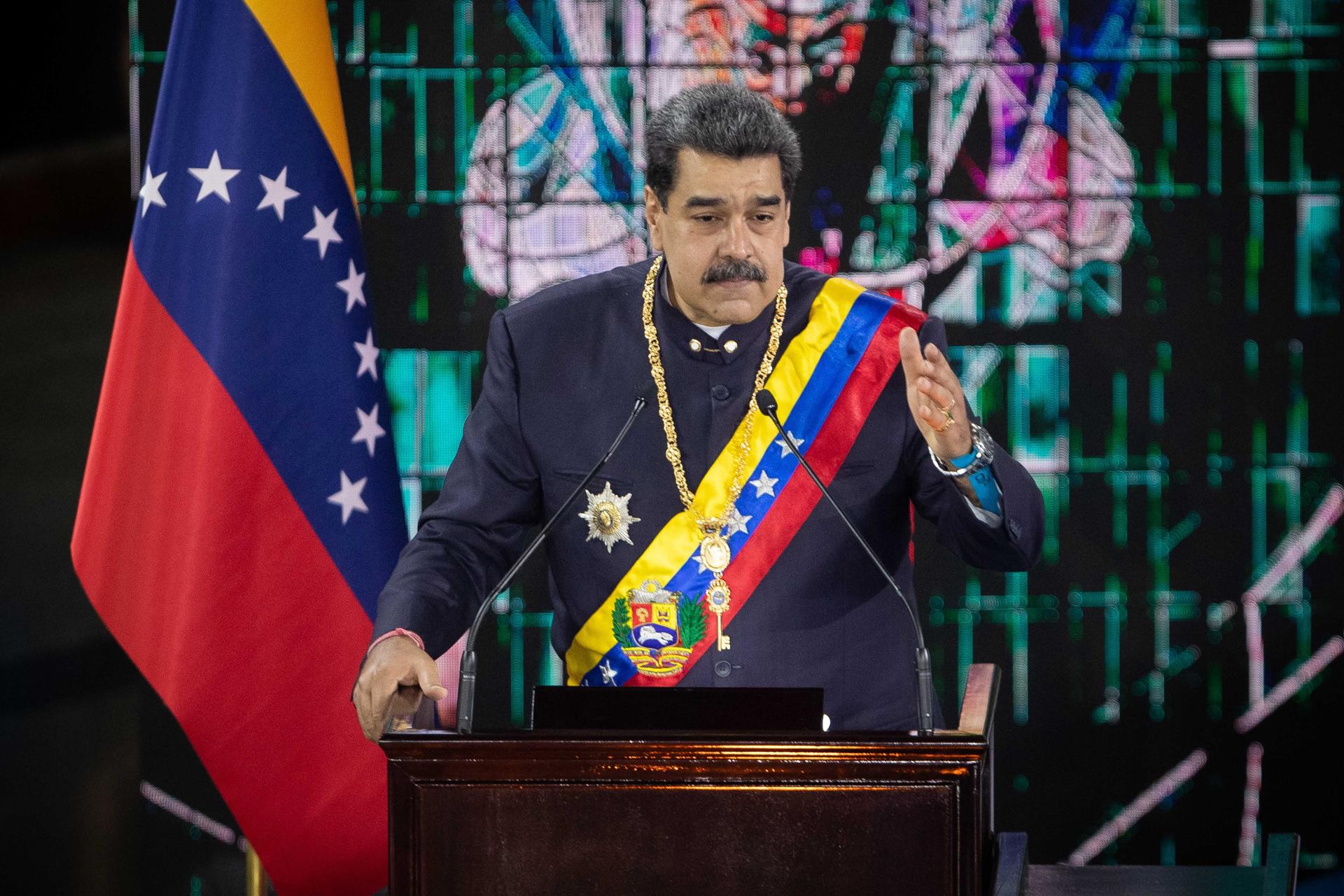 El presidente de Venezuela, Nicolás Maduro, en una fotografía de archivo. EFE/Rayner Peña R