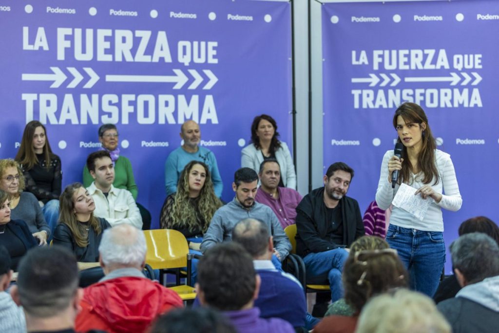 La coportavoz de Unidas Podemos, Isa Serra, ha denunciado "una ofensiva en toda regla" contra la ley del "solo sí es sí"eun un acto de precampaña de Podemos en Toledo.