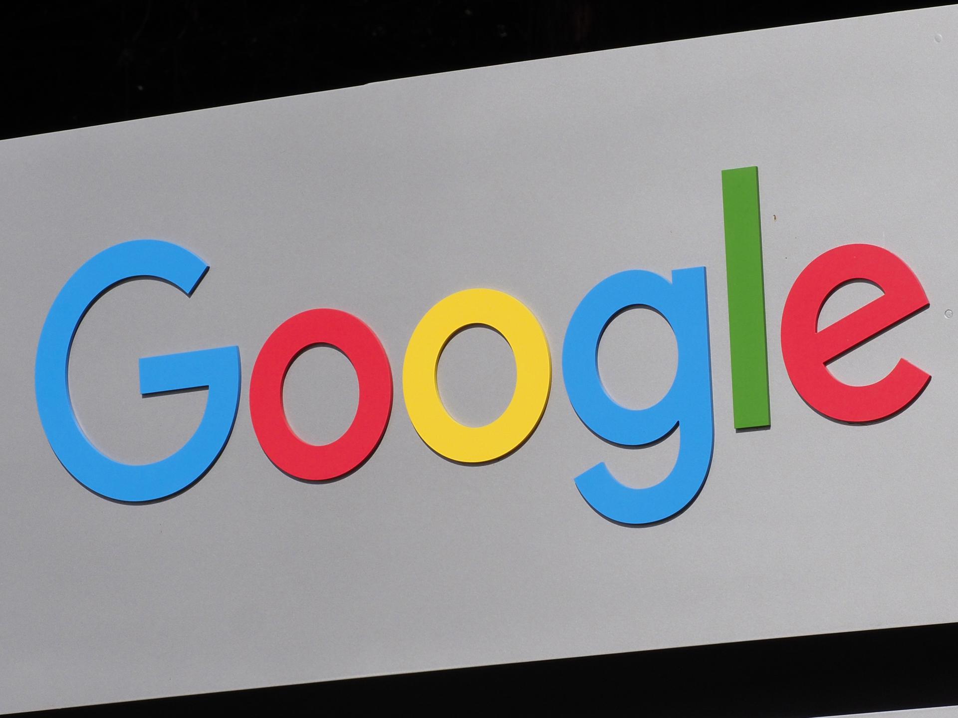 Vista del logo de Google, en una fotografía de archivo.