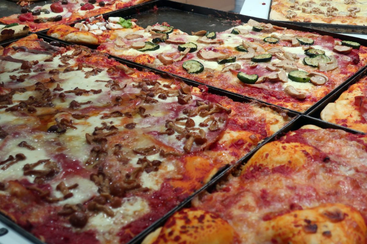 Imagen de unas pizzas en un establecimiento. Hoy se celebra el Día Mundial de la pizza