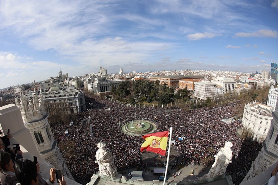 SANIDAD PROTESTAS MADRID