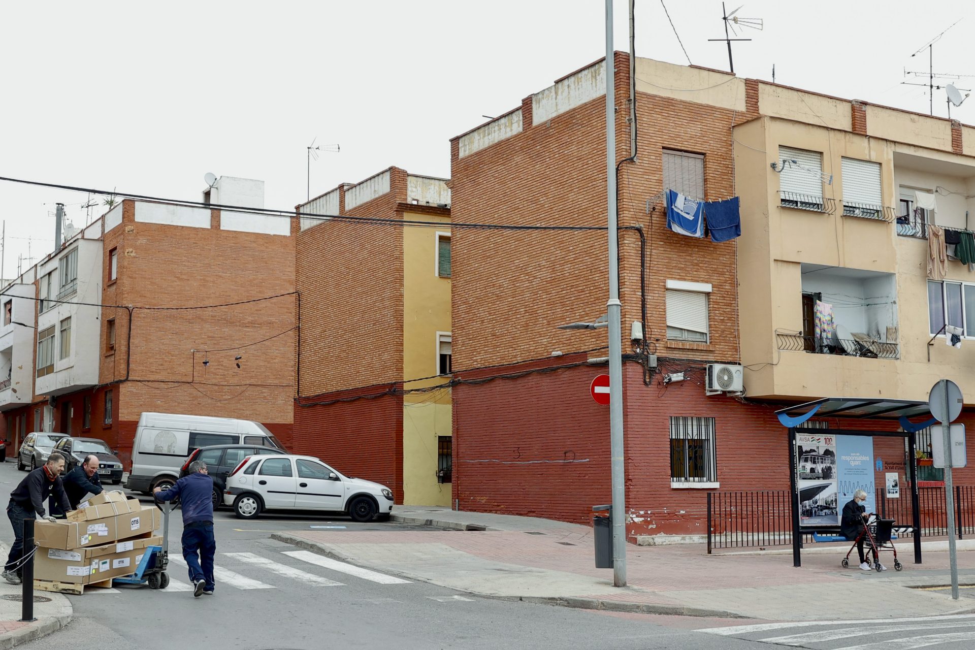 El barrio de Carbonaire, en Vall d'Uxó, donde una mujer embarazada ha muerto tras recibir un disparo en la cabeza.